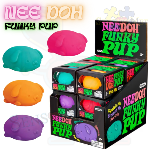 Funky Pup Nee Doh (Assorted Colors)