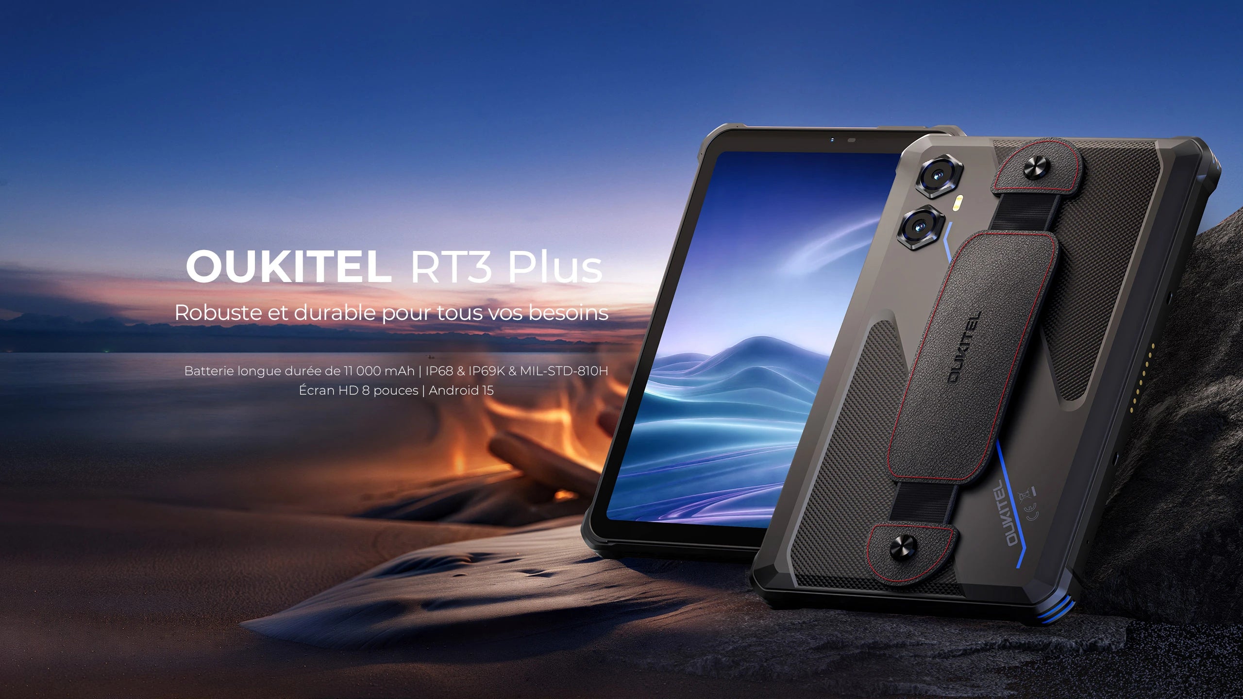 Oukitel RT3 Plus French PC visual description