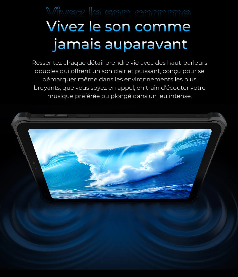 Oukitel RT3 Plus French mobile visual description