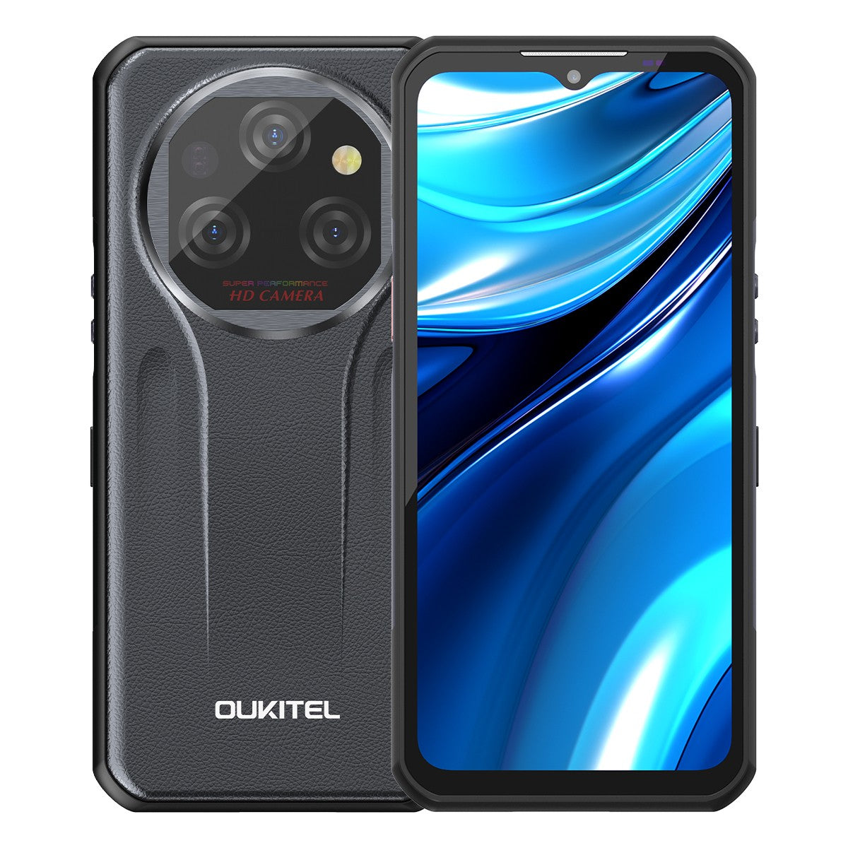 Oukitel WP39 - 5G Smartphone Solide 6.6'' 2K Écran , 6GB+256GB, 11000 mAh, Quad Caméra 64 + 32 + 2 +8MP(Night Version), Andriod 14
