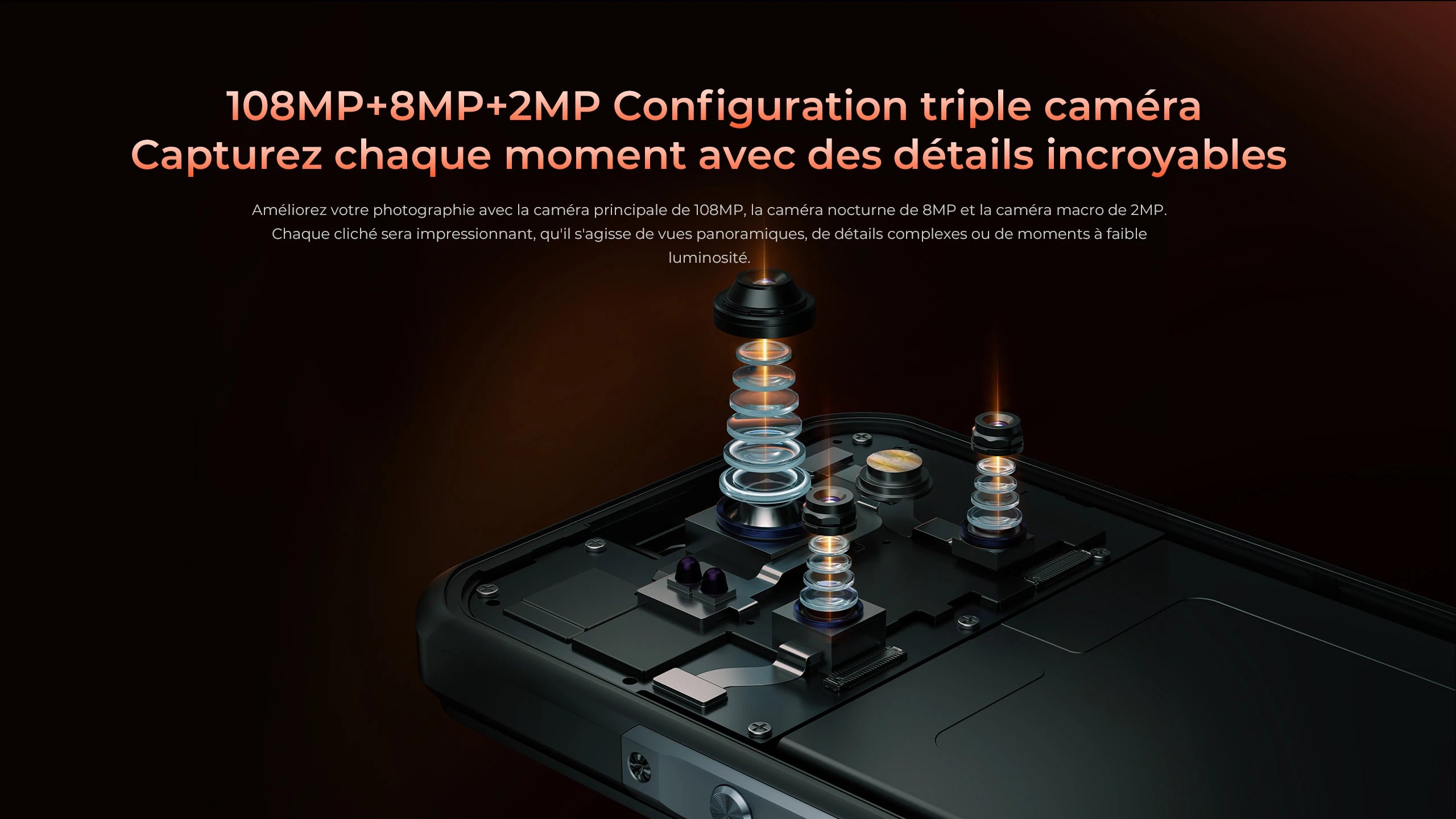 Oukitel wp55 french visual details
