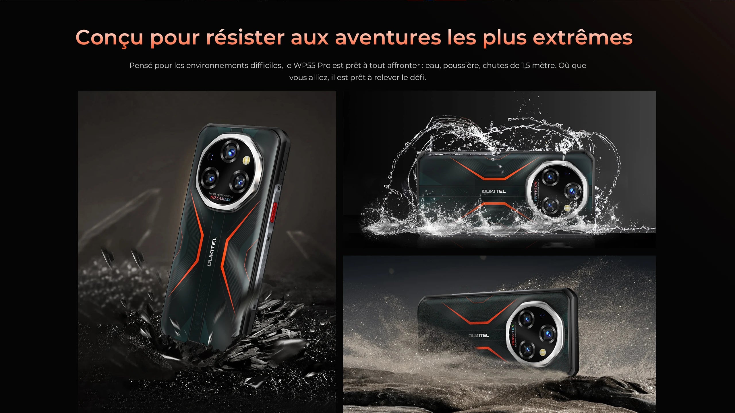 Oukitel wp55 pro french visual details