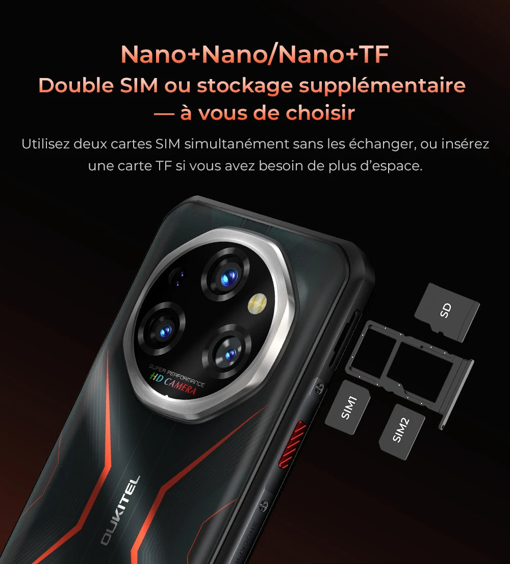 oukitel wp55 pro french visual