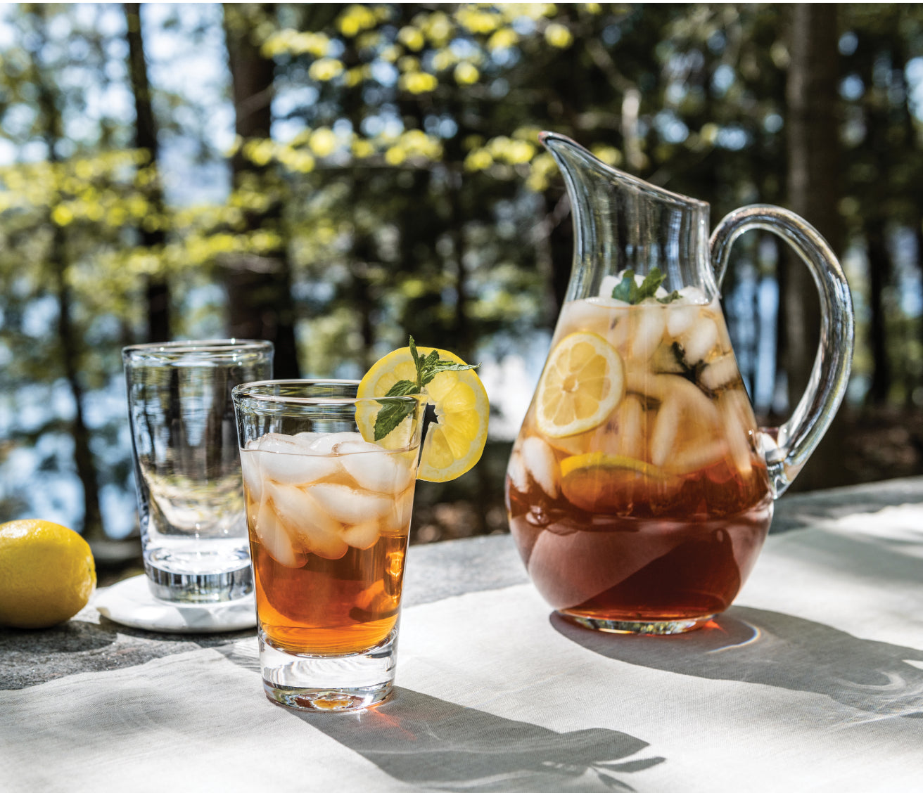 Statement Glass Pitcher