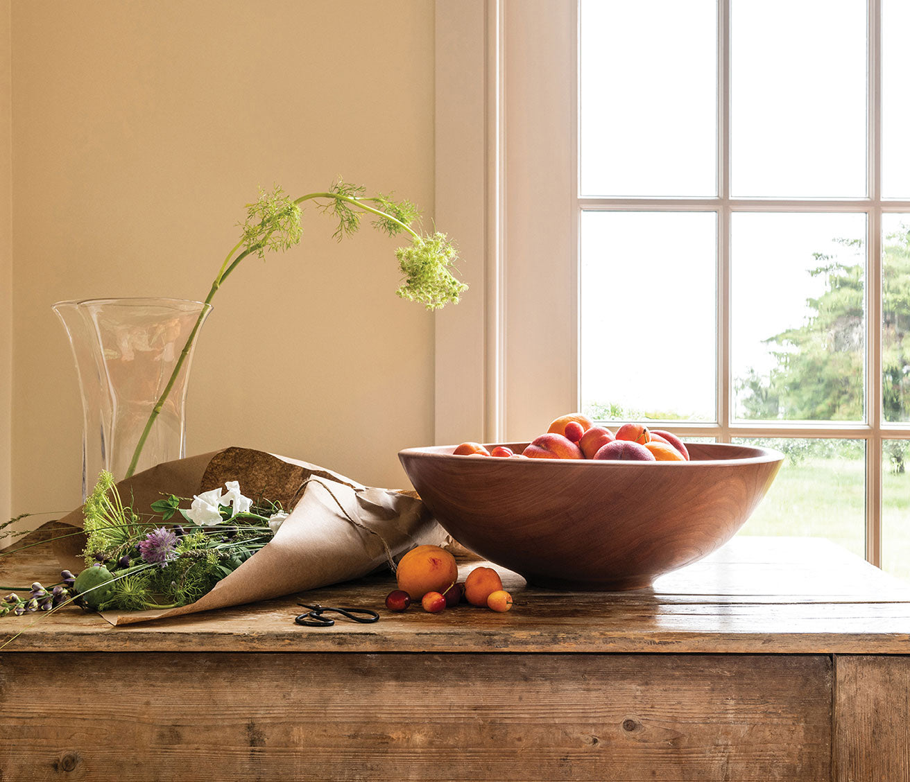 Laminated wooden bowl 650ml/22oz for grab&bo and takeaway salad