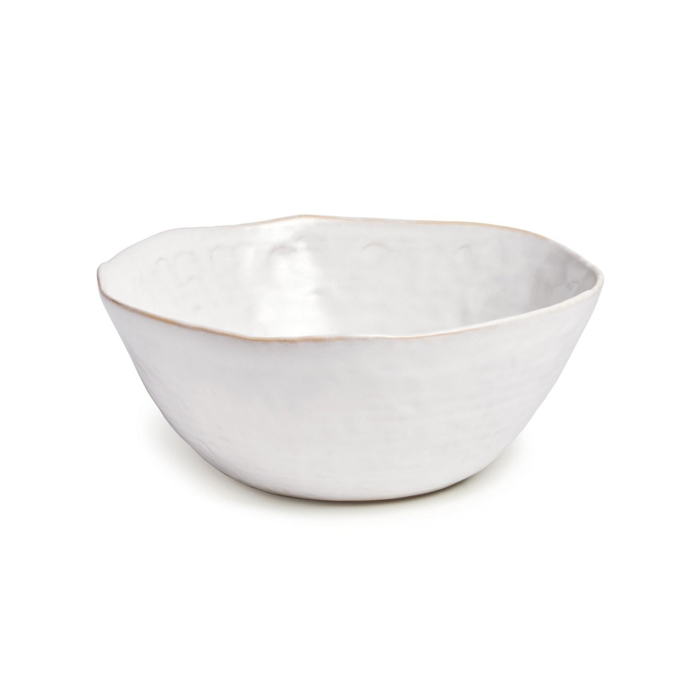 Simon Pearce Burlington Serving Bowl / Color: Cloud (White)