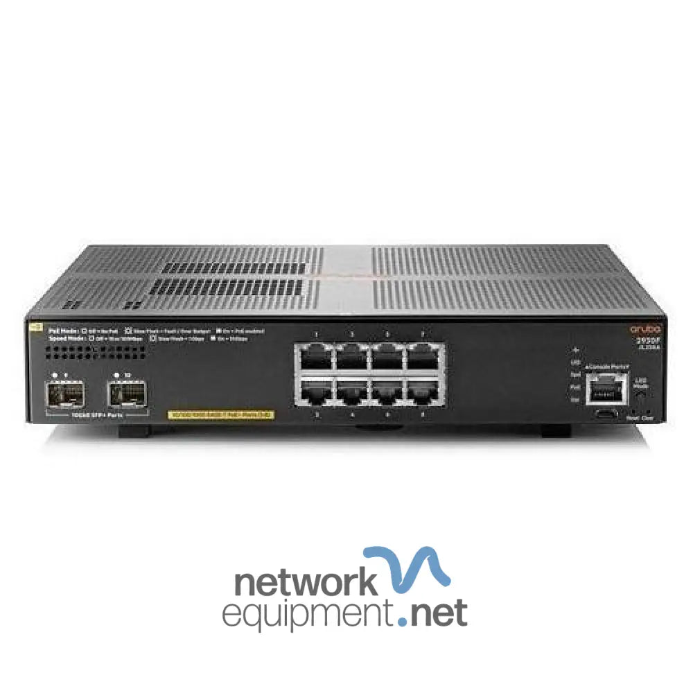 New Aruba HPE JL258A 2930F Series 8-Port PoE+ Switch