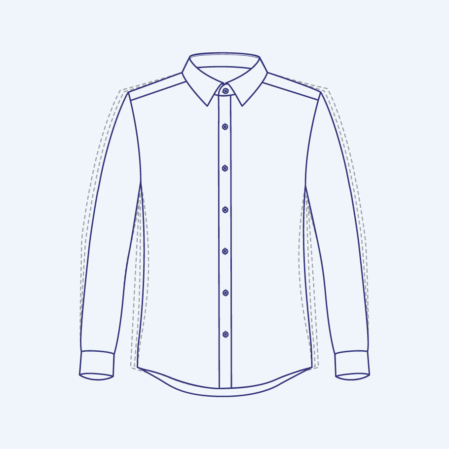 slim-fit-shirt-structure