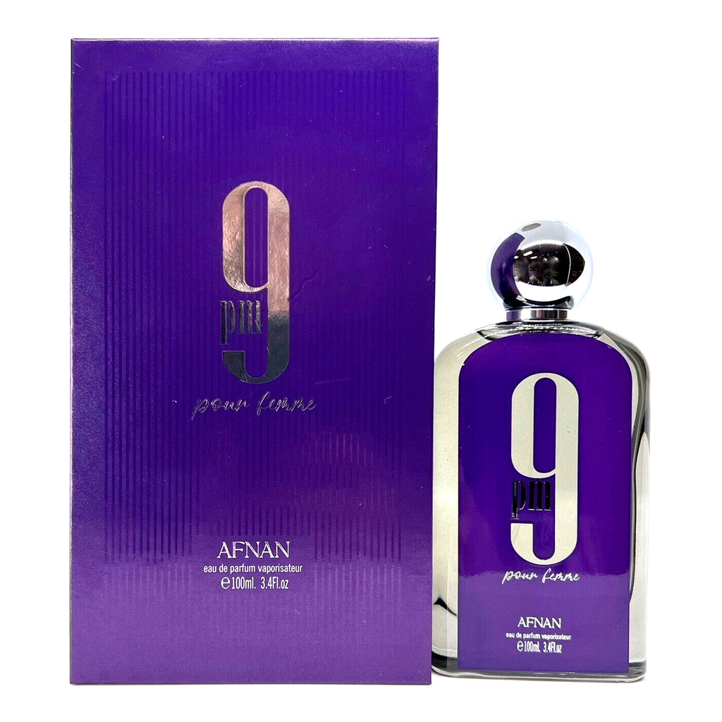 Afnan 9pm gift set for man - 3 Pc Gift Set 3.4 oz EDP Spray, 6.7 oz Sh –  8ainvestments