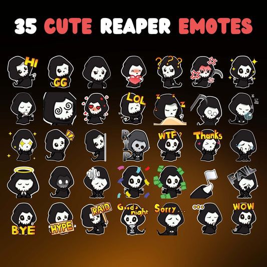 15 OHSHC Hikaru STATIC Emotes for Twitch  Discord 