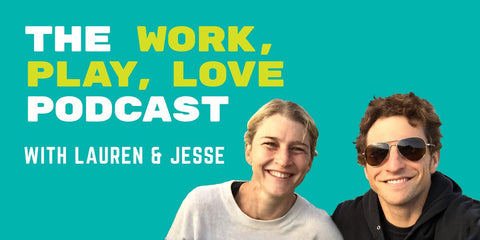 Jesse Thomas and Lauren Fleshman new podcast Work, Play, Love