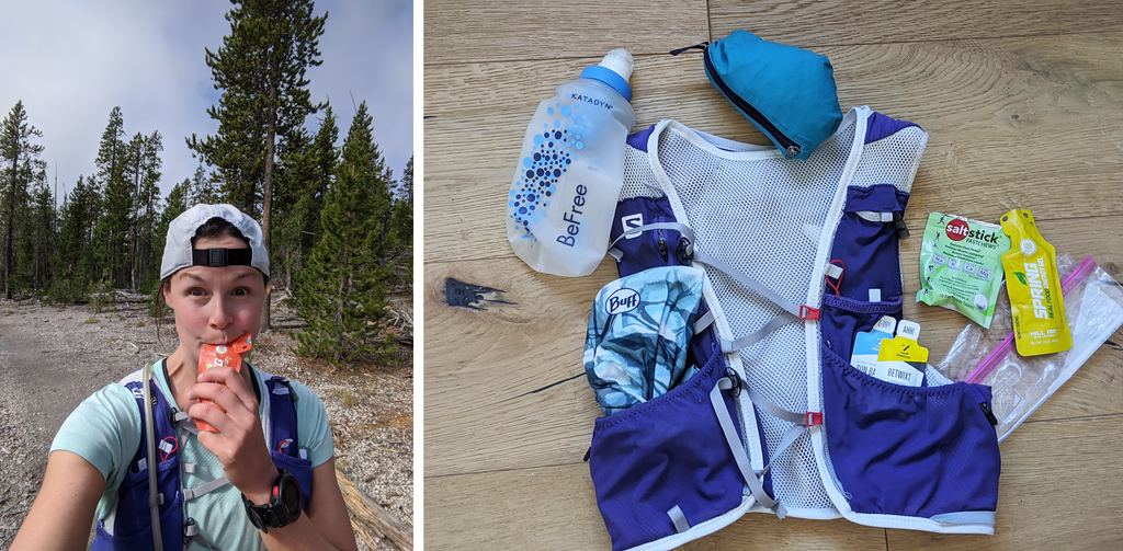 Brandy shares what's in her trail running vest