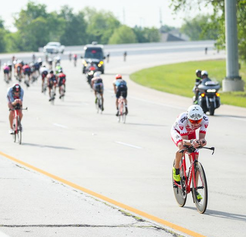 Brent McMahon at Ironman Texas North America Championships