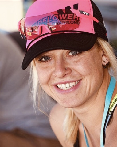 Pro triathlete, Jen Annett places top 10 at Wildflower Triathlon