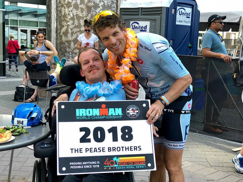 The Kyle Pease Foundation received a slot at the 2018 Ironman World Championship race in Kona