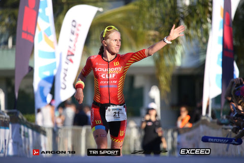 Sarah Piampiano wins at Ironman Peru