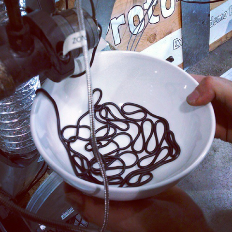 Bowl of Carbon Fiber Pasta