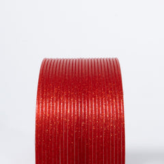 fleck'n fire red glitter filament 