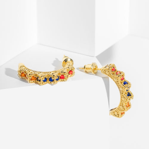 Crown Earrings - A tribute to Armenian Queens