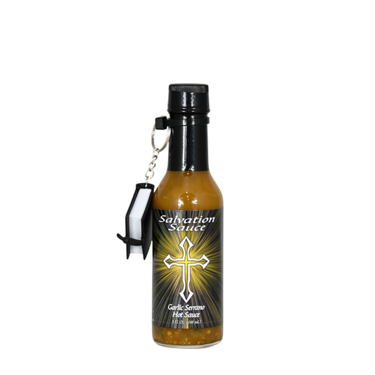 Salvation Sauce Holy Ghost Hot Sauce with mini Bible
