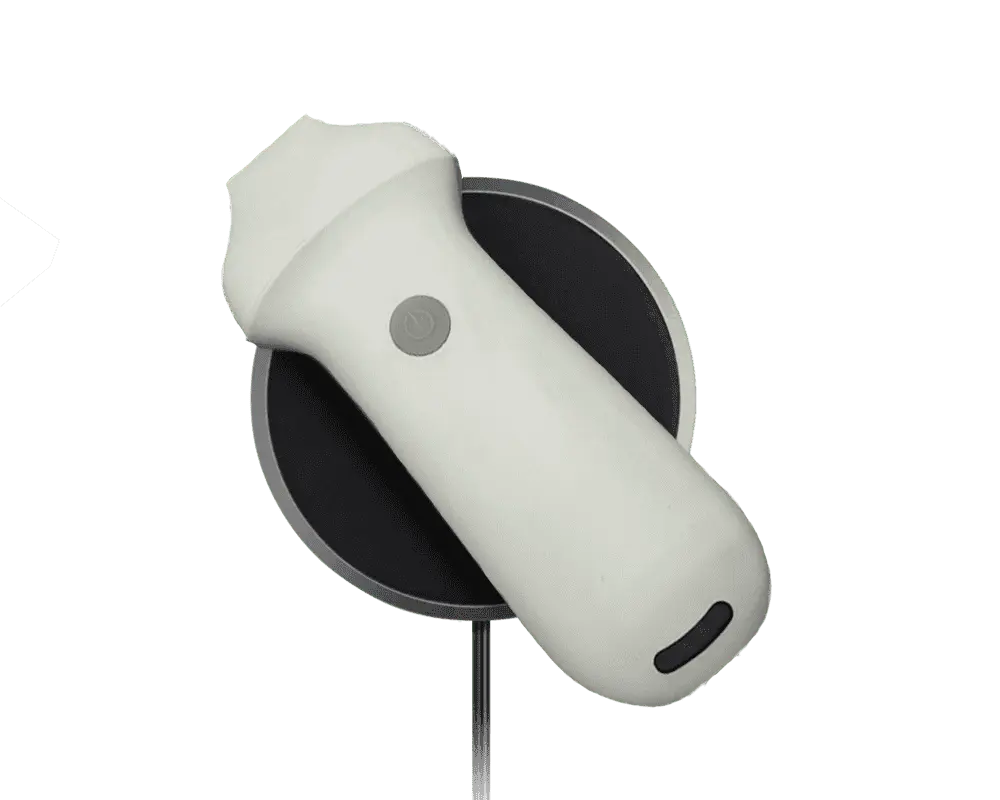 Wireless charging high-frequency linear ultrasound machine