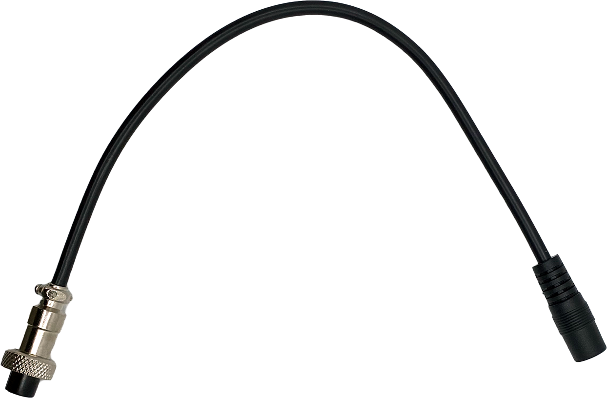 Pegasus Astro 2.1X5.5mm to Gx12 adapter cable