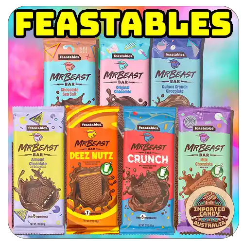 Mr. Beast: Feastables | Snack Bars (40g) | Multiple Flavors