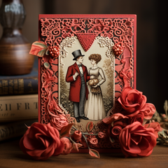 Victorian Era Valentine's Day Card