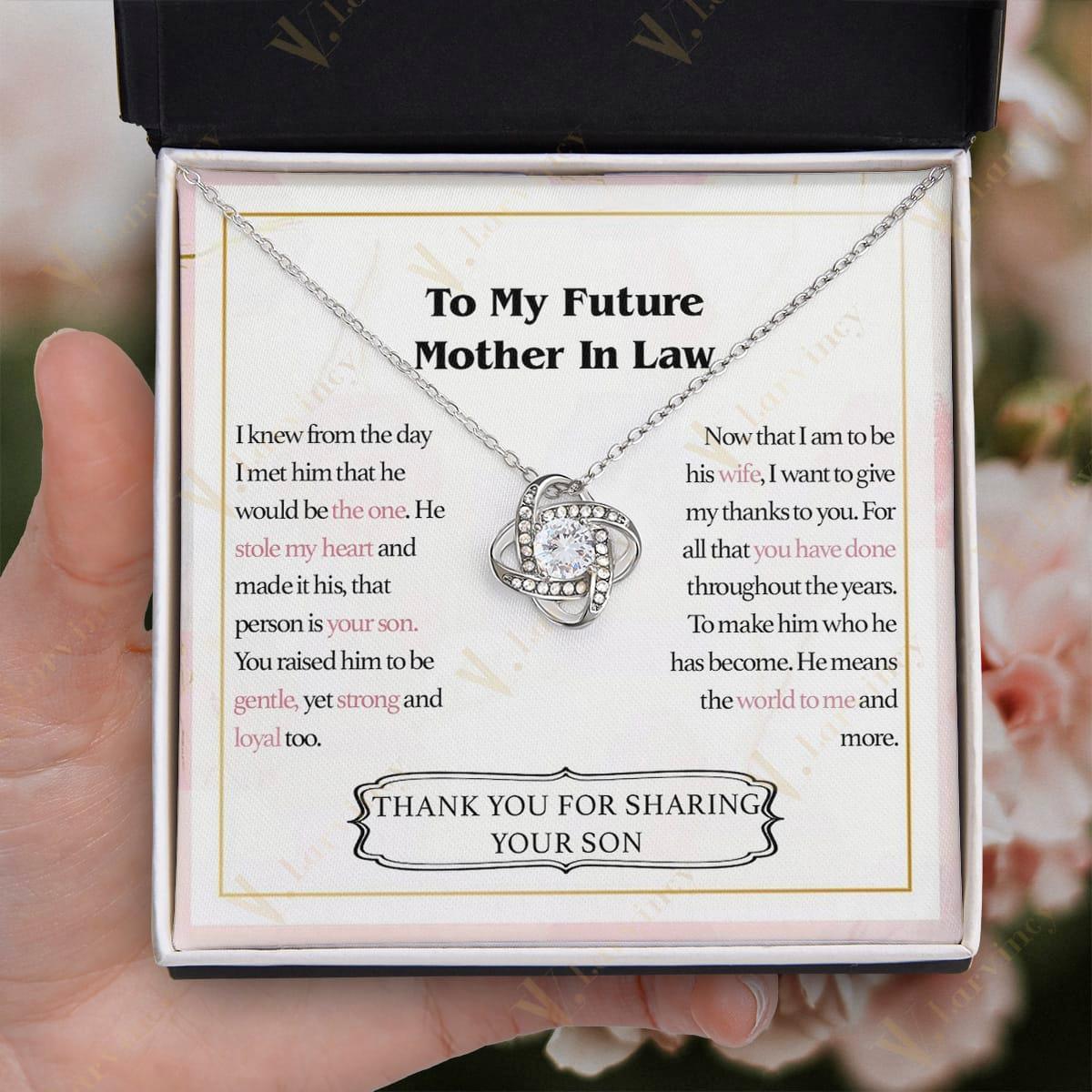 to my future mother in law necklace