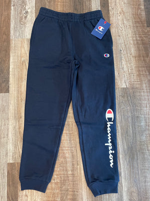 Champion NEW!! Navy Blue Jogger Sweatpants Boys size Medium - 2nd Shot Consignment  - Boys Champion Sweatpants