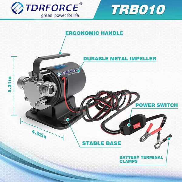 New Model TRB010 Published by TDRFORCE Water Pump Manufacturer or Factory