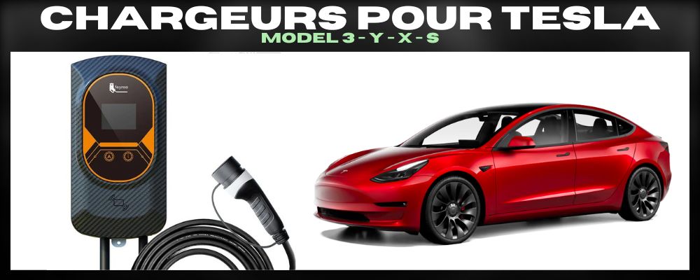 bornes de recharge pour Tesla Model 3