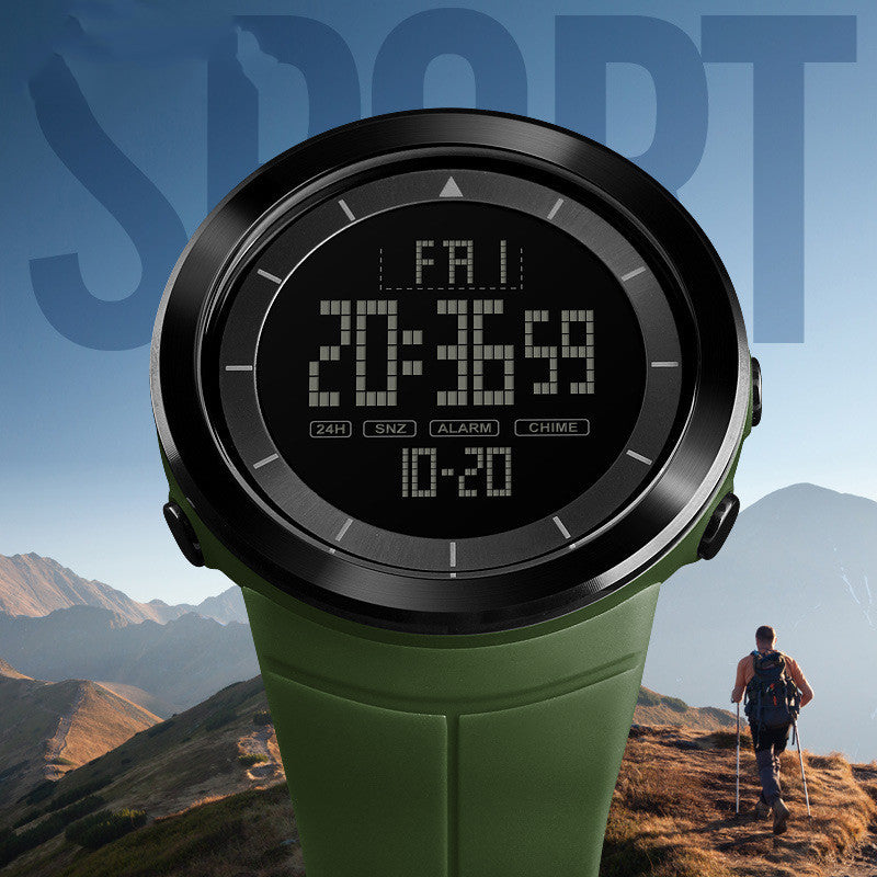 Outdoor Sports Electronic Watch: Countdown, Fashion