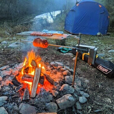 Spit Roaster | Portable spit roaster over open fire