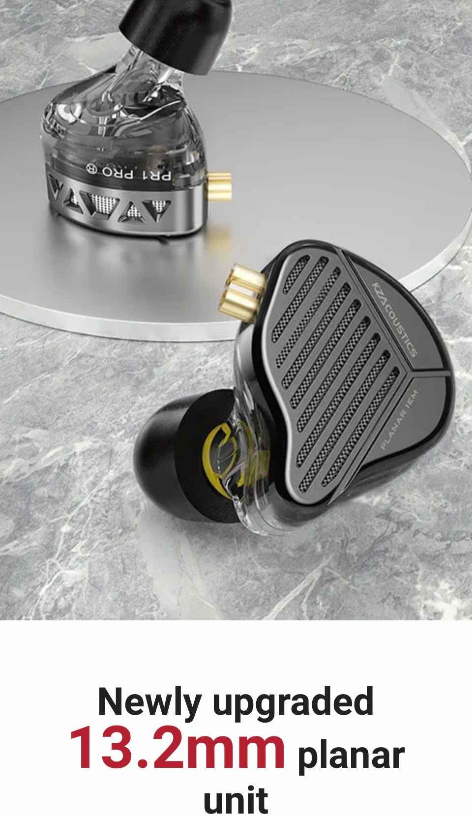 KZ PR1 Pro Plananr Magnetic Earphones - C-Plan Audio