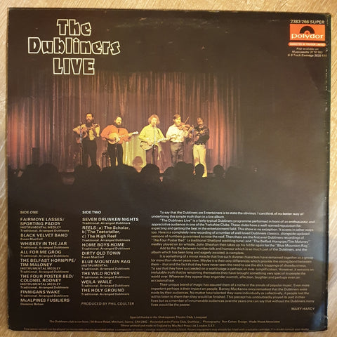 the very best of the dubliners vinyl