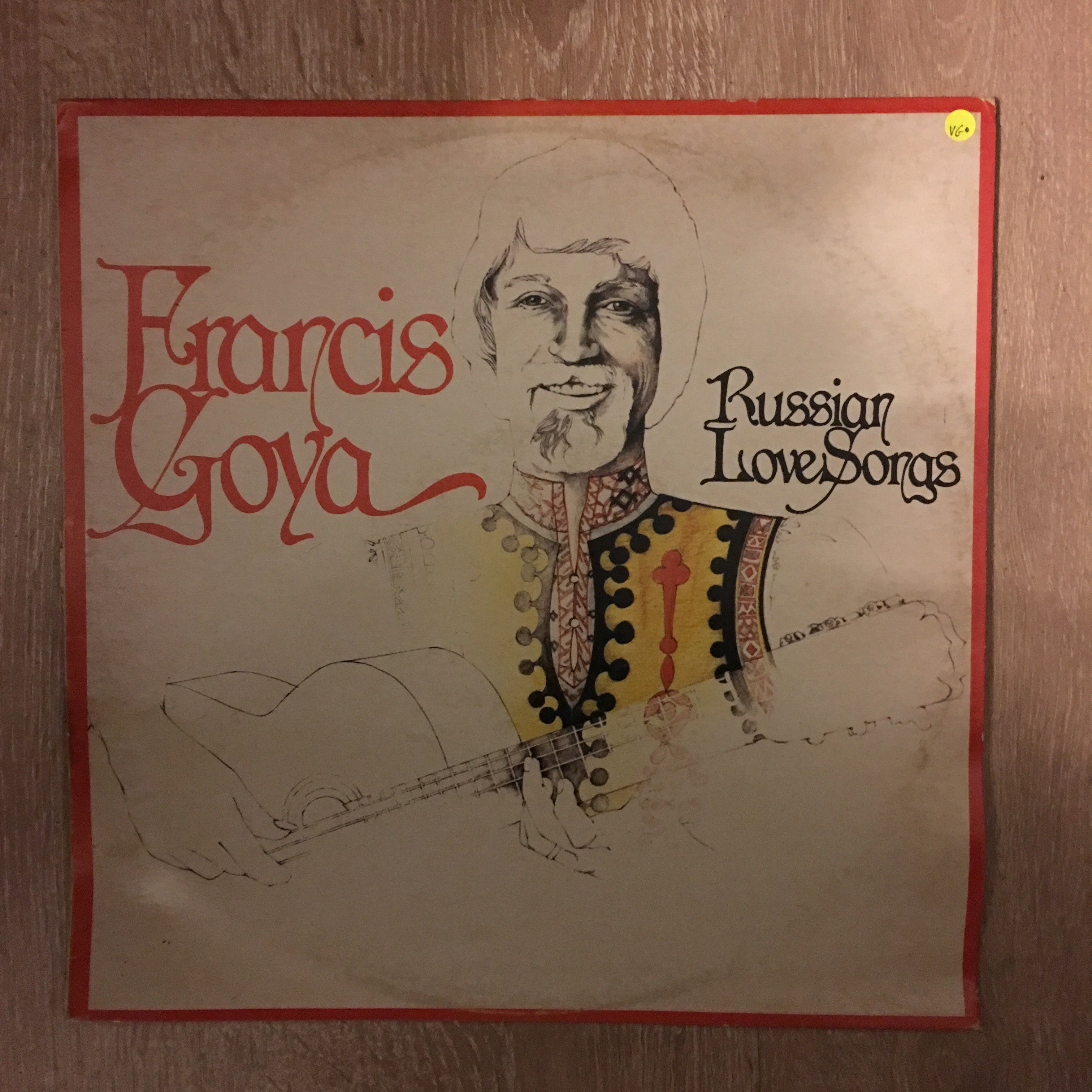 Other Tapes, LPs & Other Formats - Francis Goya - Russian Love Songs ...