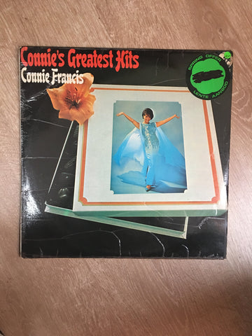 Connie Francis - Connie's Greatest Hits - Vinyl LP Record - Opened  - Very-Good+ Quality (VG+) - C-Plan Audio