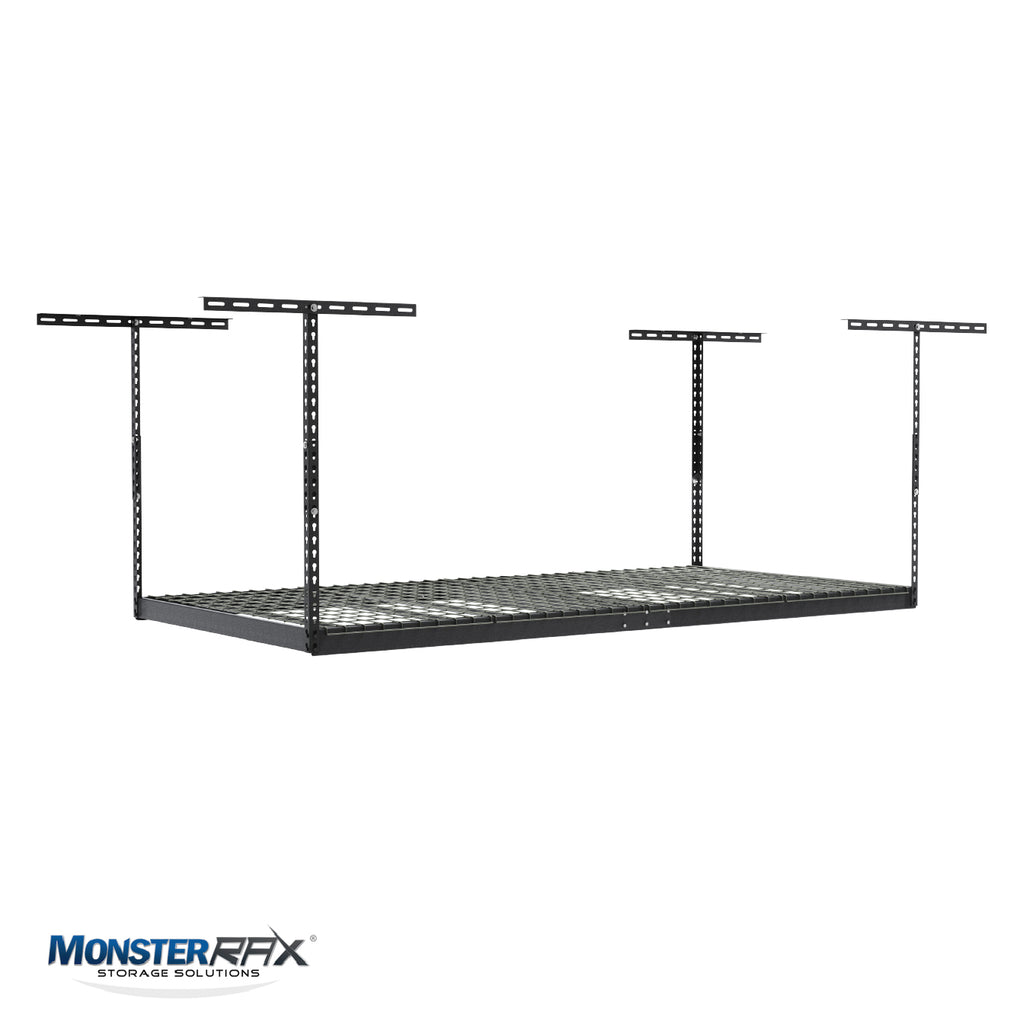 MonsterRax Overhead Storage Rack, Hammertone