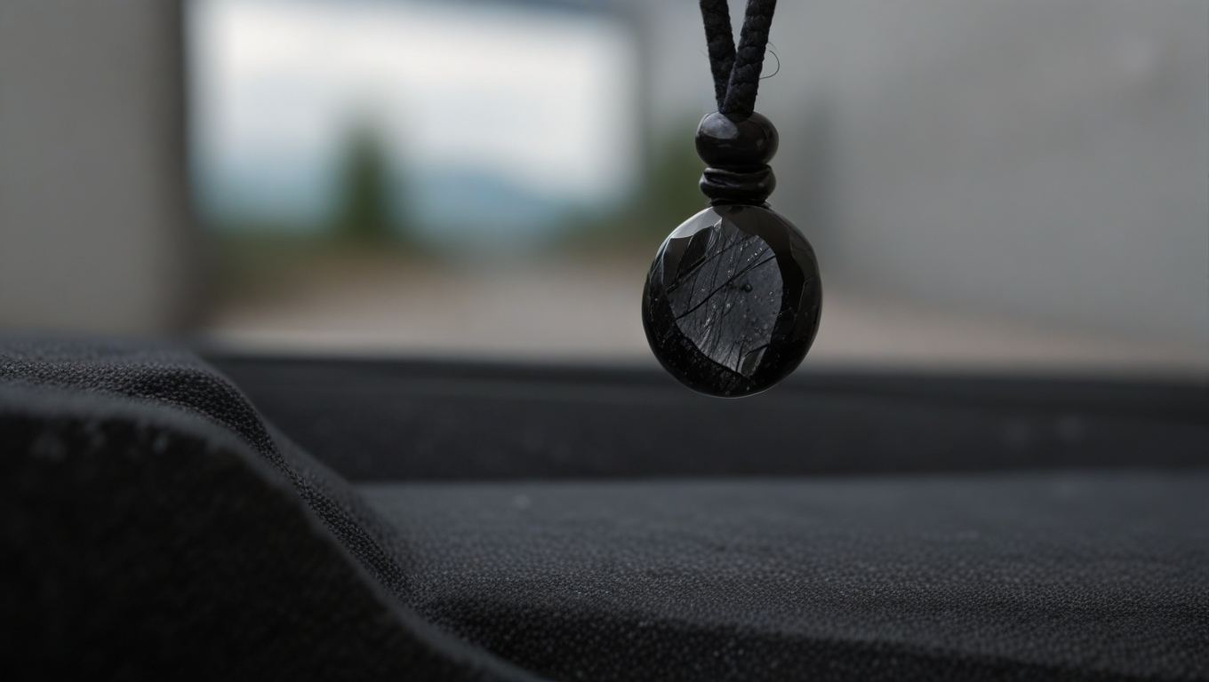 black tourmaline crystal for car protection