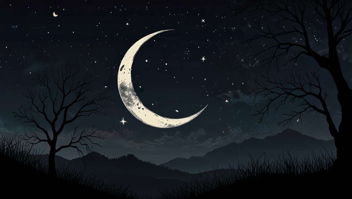 waning crescent moon meaning