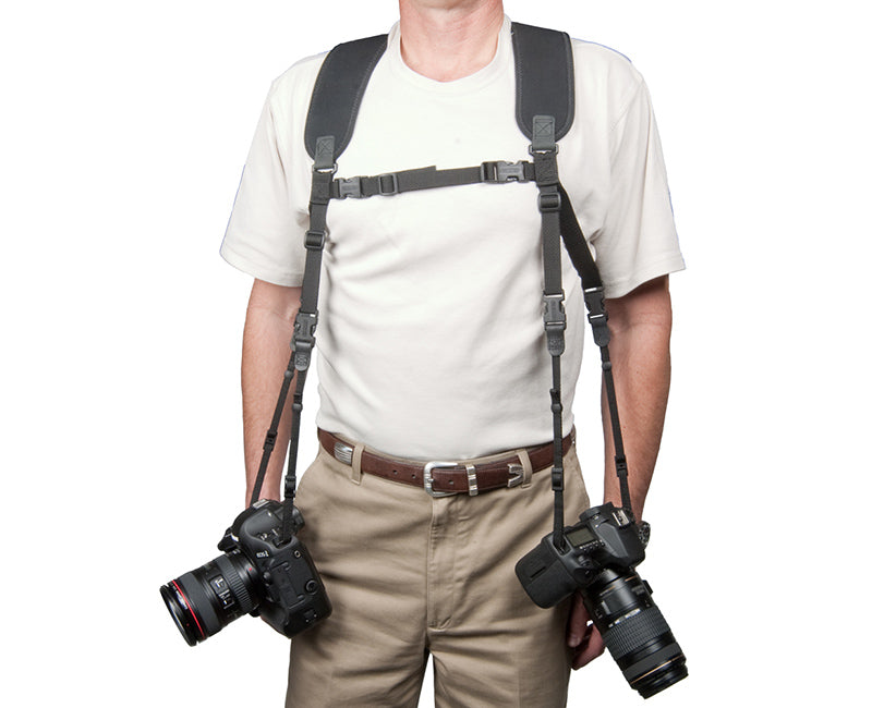 Triple Carrier - Harness for Carrying Multiple Cameras | OP//TECH USA