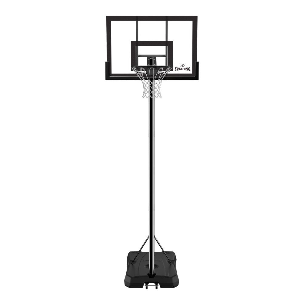 Spalding NBA 54 In. Portable Basketball System Screw Jack Hoop