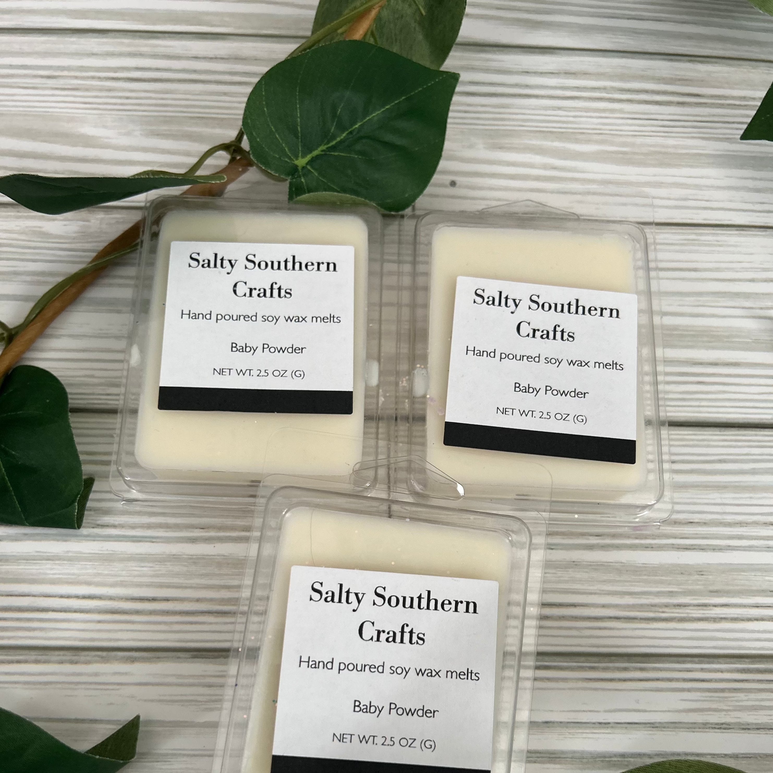 Baby powder soy wax melt