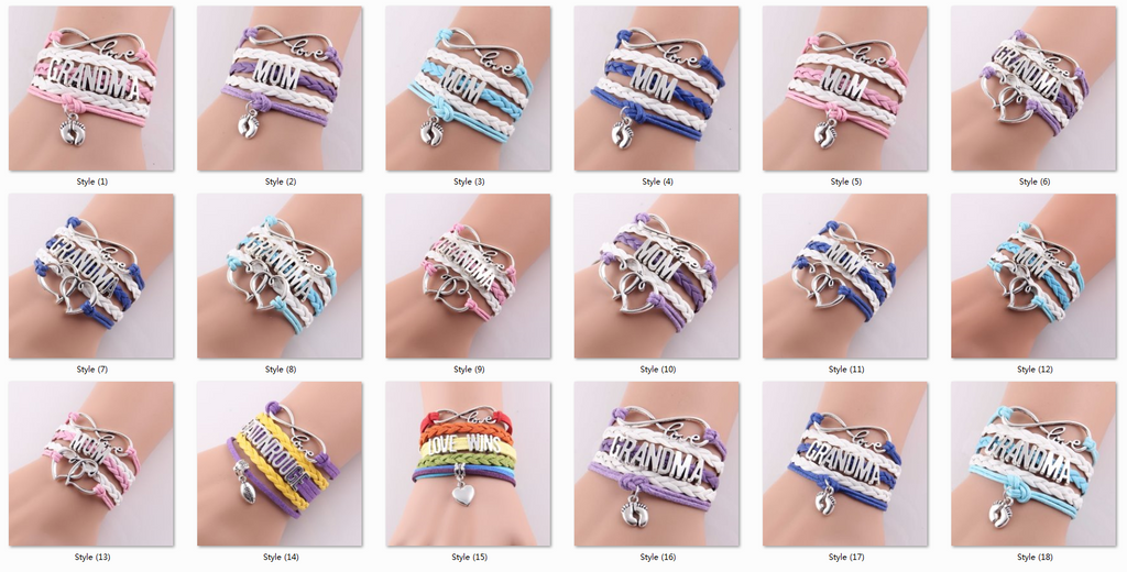 Description: Item Type:Bracelets Style:Trendy Gender:Unisex Setting Type:Prong Setting Material:Leather Chain Type:Rope Chain Length:16cm+5cm(extend chain) Clasp Type:Lobster Metals Type:Zinc Alloy Shape\pattern:Cross Bracelets Type:Charm Bracelets Style:Charms Pendants Item Useage: DIY jewelry.