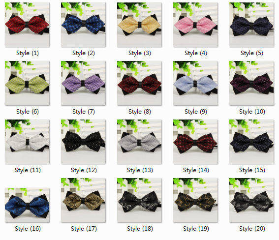 New Formal Commercial Bow Tie Fashion Men Bowties For Boys Accessories Cravat Bowtie