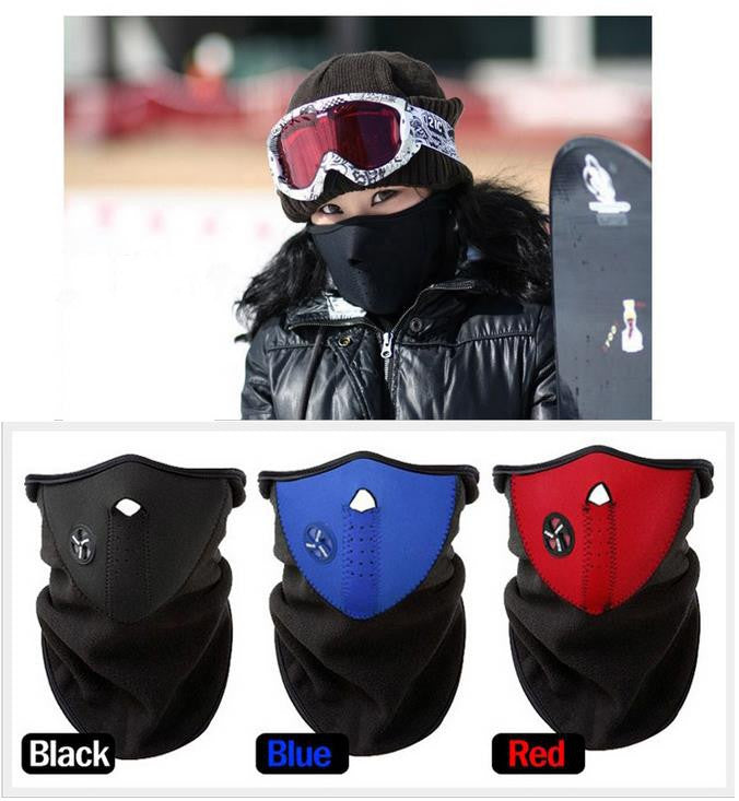 Sport Half Face Mask Winter Warm Outdoor Ski Mask Ride Bike Cap Mask ...