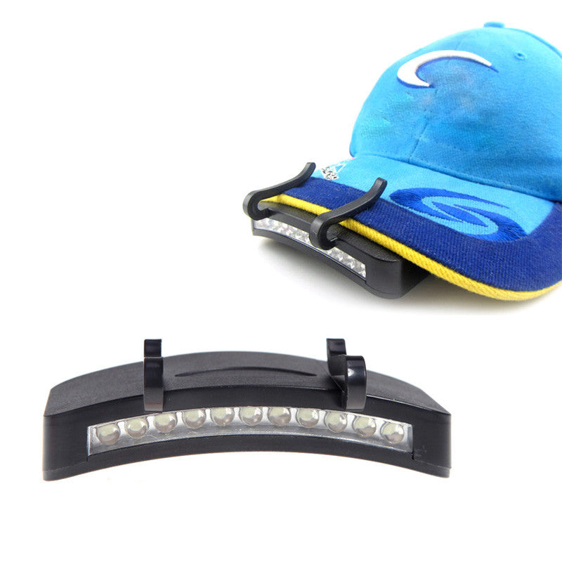 led clip on cap light