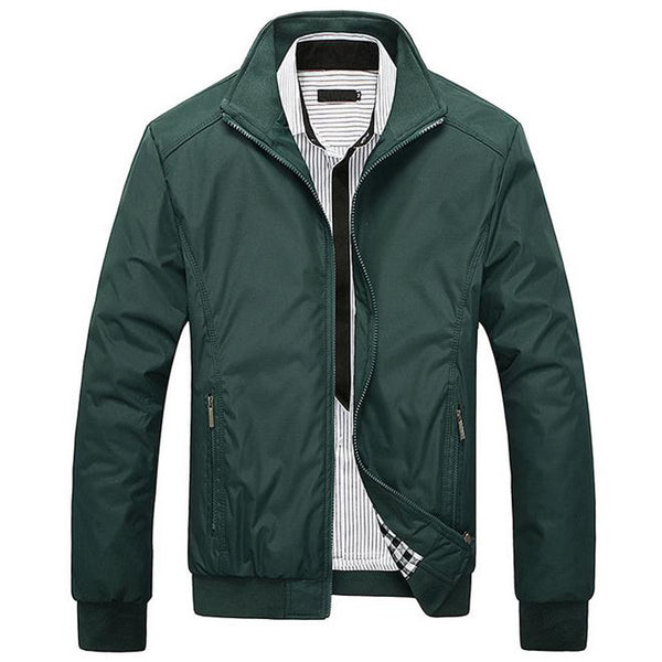 Spring Men's Solid Fashion Jacket Male Casual jackets | Buycoolprice