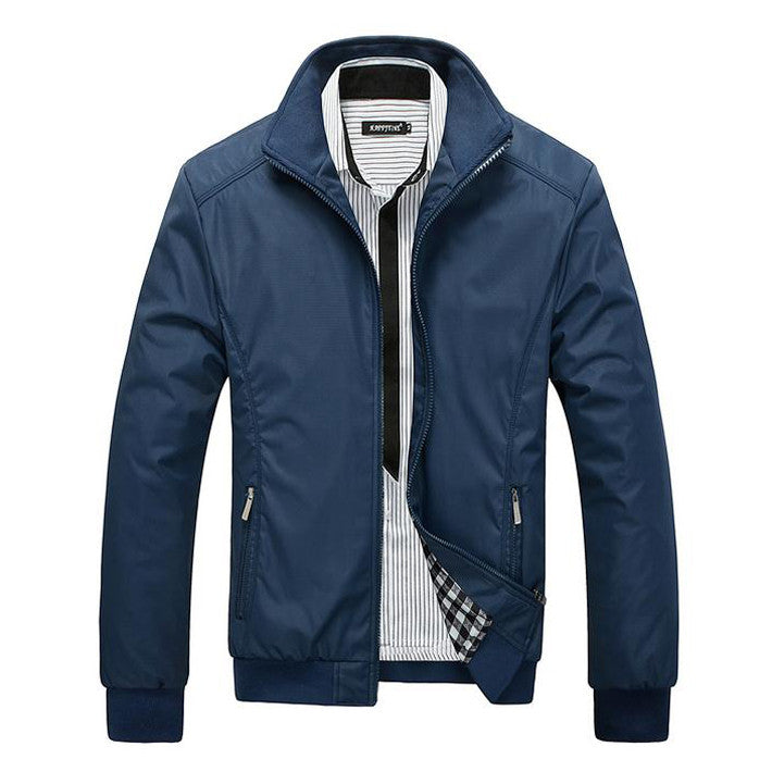 Spring Men's Solid Fashion Jacket Male Casual jackets | Buycoolprice